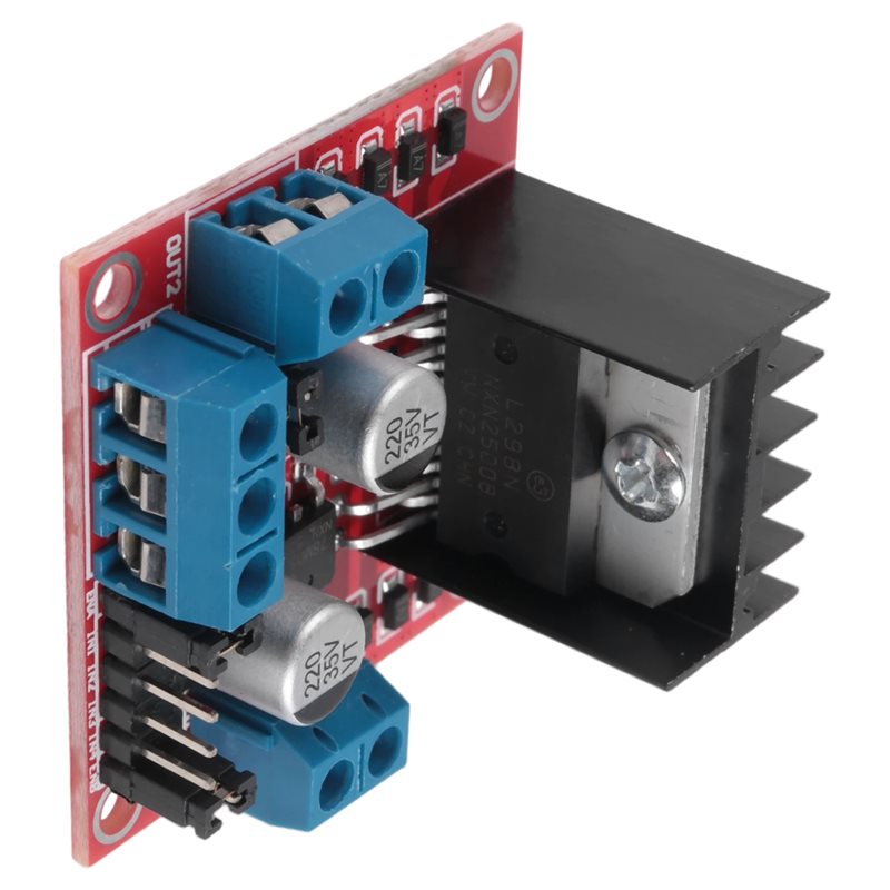 AED7-L298N Module Dual H-Bridg - đánh giá và giá Motor Driver L298N