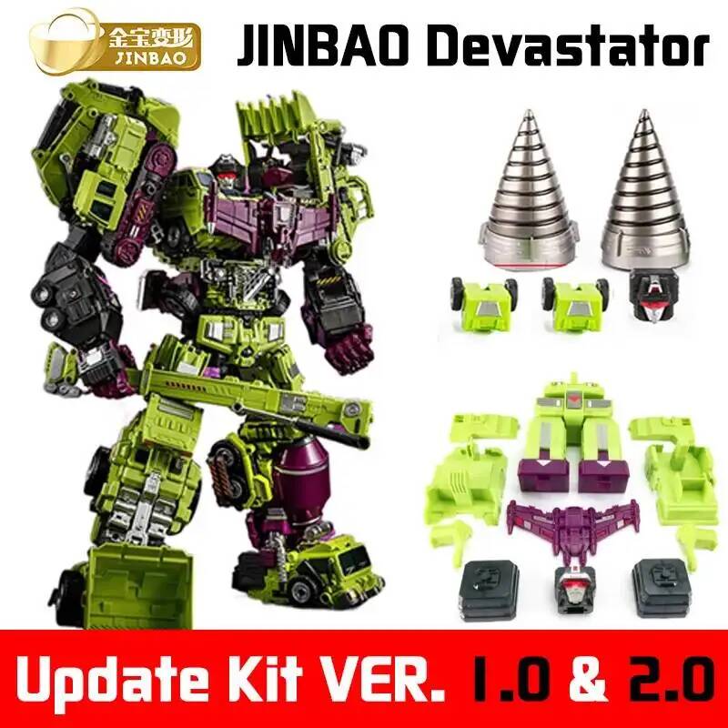 Jinbao Devastator Update Kit P - đánh giá và giá Robot Car Kit
