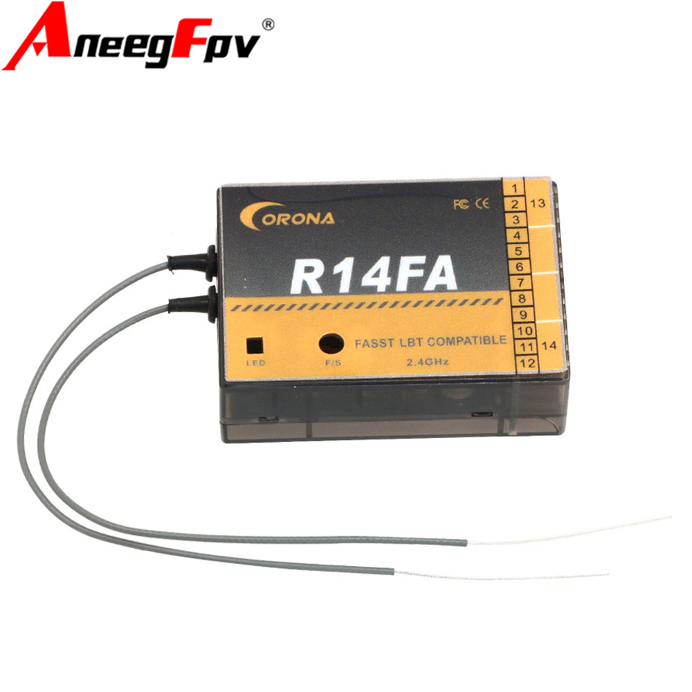Corona R14FA 14CH RC Model Rec - đánh giá và giá Micro Servo