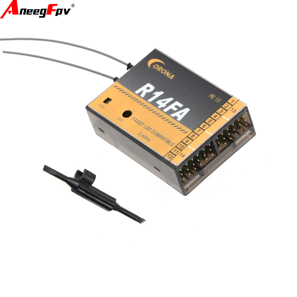 Corona R14FA 14CH RC Model Rec - đánh giá và giá Micro Servo