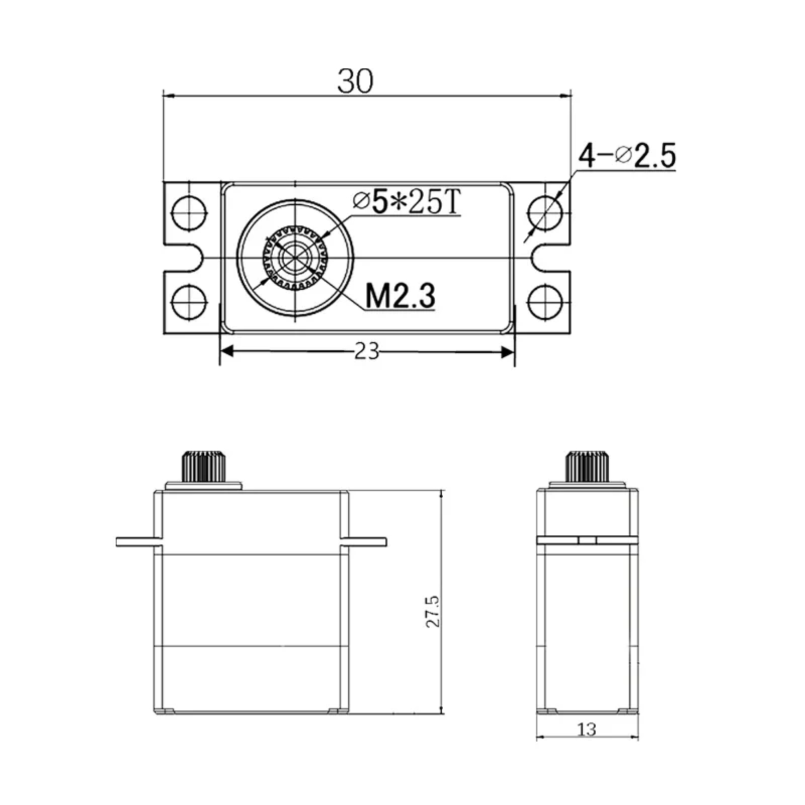 GX Coreless Digital Micro Serv - đánh giá và giá Micro Servo