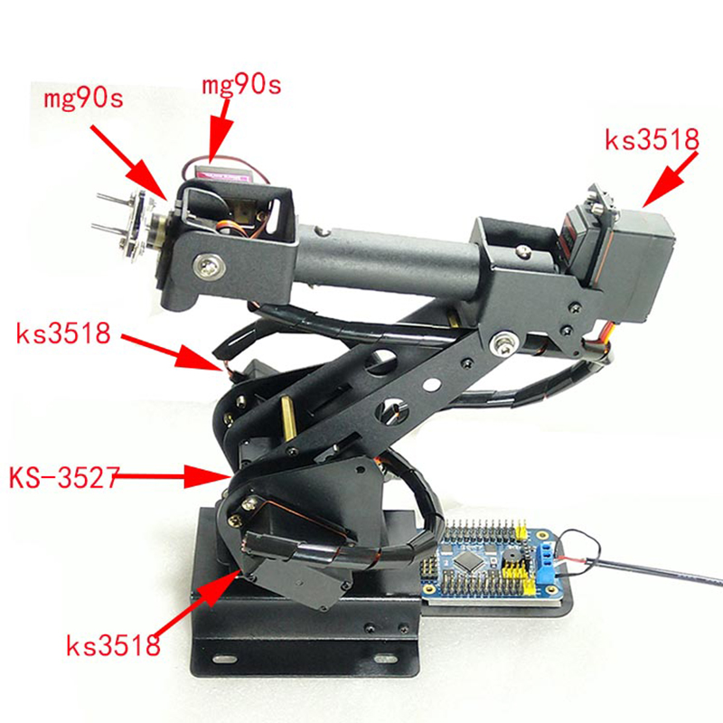6 DOF Robot Arm ABB Industrial - đánh giá và giá Robot Arm Metal