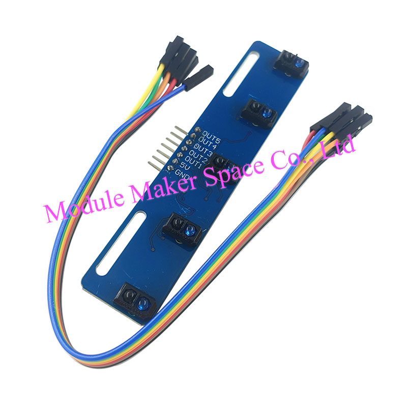 5-Channel Line Tracking Sensor - đánh giá và giá Line Follower Robot